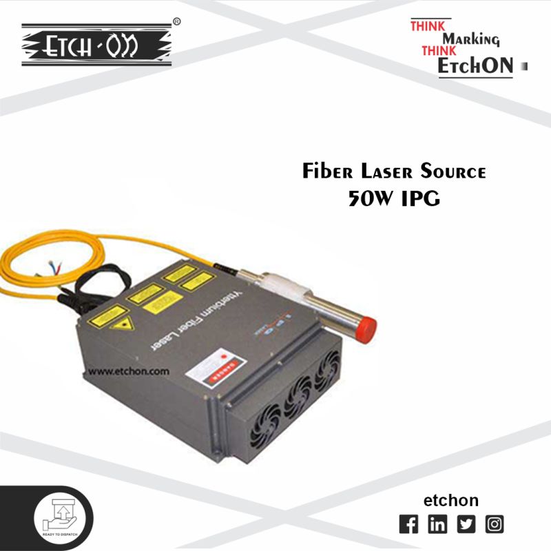 EtchON Laser Source IPG 50W, Feature : Superior Finish, Proper Working, Four Times Stronger, Electrical Porcelain