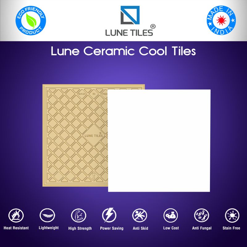 Square Heat Reflective Ceramic Tiles, Size : 300x300
