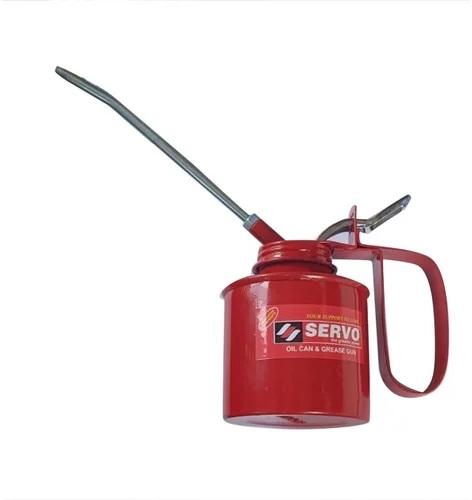 Red Mild Steel Oil Can, Size : 3 inch 