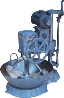 Blue Electric Semi Automatic Mild Steel Kaju Malish Machine, Voltage : 220v
