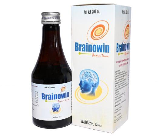 Ayumed Brainowin Brain Tonic, Packaging Type : Plastic Bottle