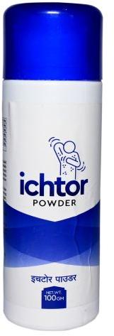 Ichtor Dusting Powder, Packaging Size : 100gm
