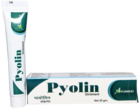 Ayumed Pyolin Ointment, Packaging Type : Plastic Tube