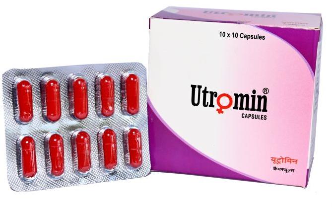 Ayumed Utromin Capsules, Packaging Type : Box