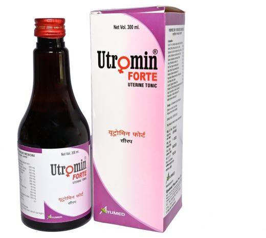 Ayumed Liquid Utromin Forte Syrup, Packaging Type : Plastic Bottle