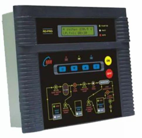 Polished Plastic Reverse Osmosis Plant Controller, Color : Silver