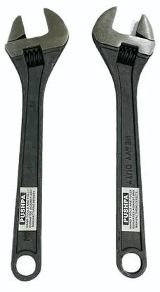 Chrome Vanadium Steel Adjustable Wrench, Size : 10 Inch