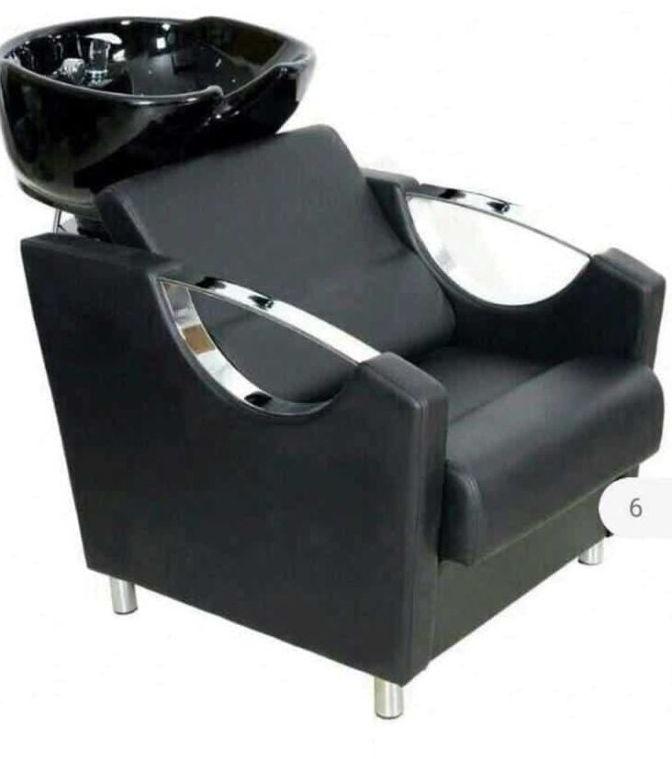 Plain Polished Metal Oskar Handle Salon Chair, Size : Standard