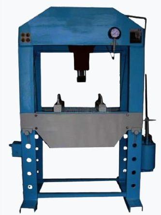 Polished Mild Steel Hydraulic Press Machine, Specialities : Long Life, High Performance