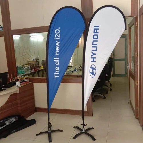 All Fibre Glass Promotional Banner Flags