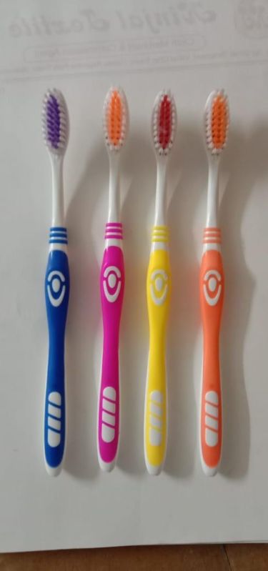 Mulit Colour Plastic Fancy Flexi Toothbrush, for Cleaning Teeths, Size : M