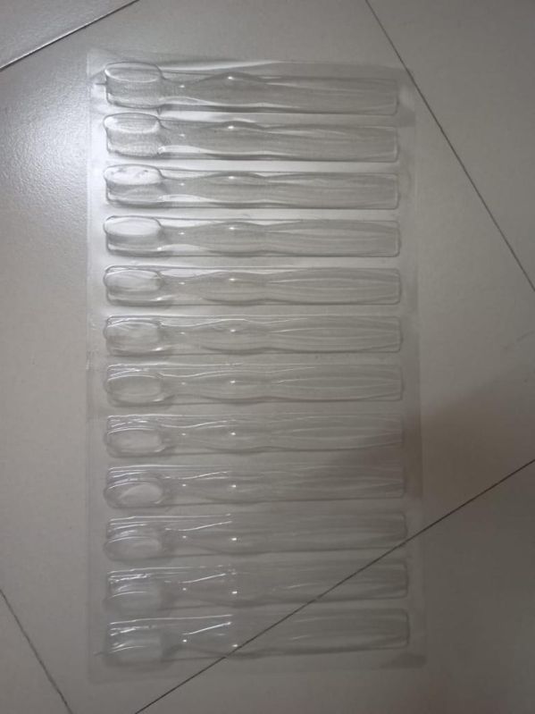 PVC Toothbrush Blister Packaging