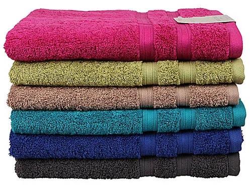Plain Embossing Towels, Color : Blue, Pink, Black