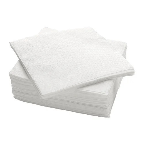 Plain Hotel Napkin, Color : White