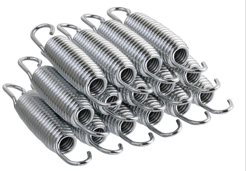 Round Polished Metal Trampoline Spring, for Gym Use, Feature : Corrosion Proof, Durable, Easy To Fit