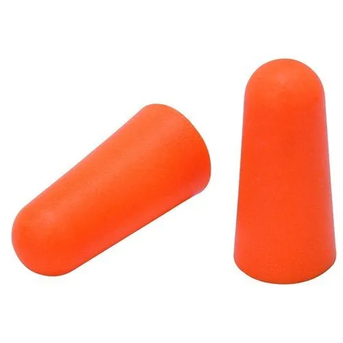 Orange PU Foam Safety Ear Plugs, Packaging Type Packet at Rs 8