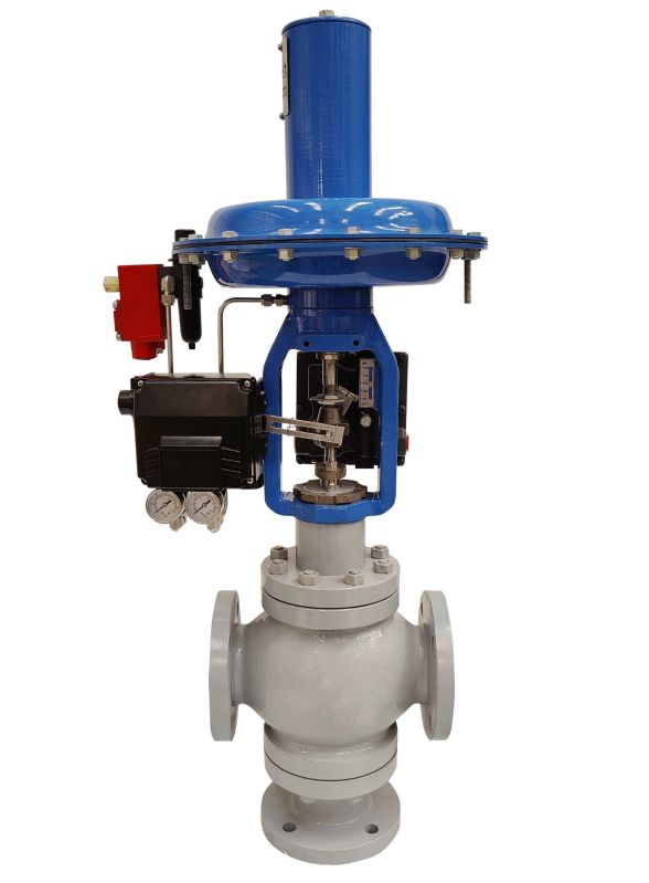 3 Way Diaphragm Operated Pneumatic Control Valve at Best Price in ...