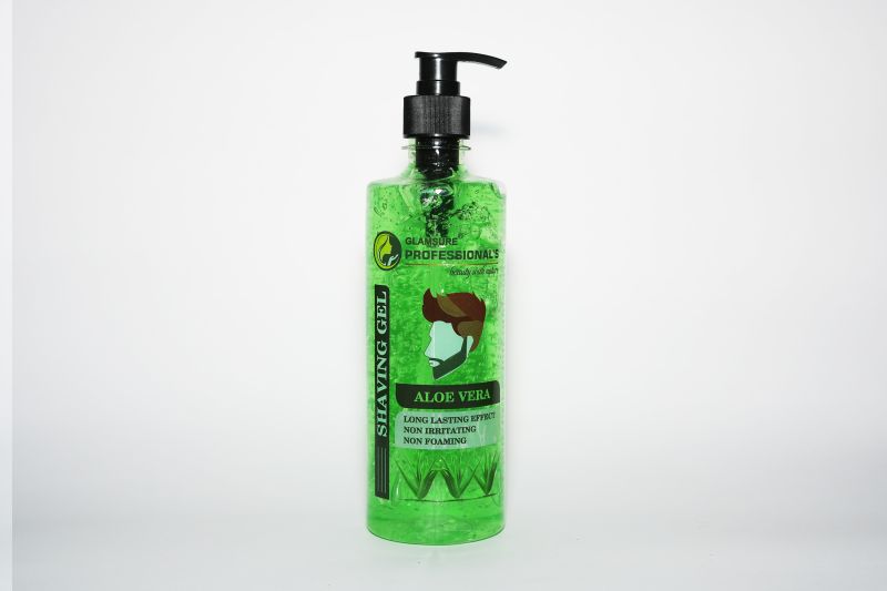Glamsure Professional Aloe Vera Shaving Gel, Packaging Type : Bottle