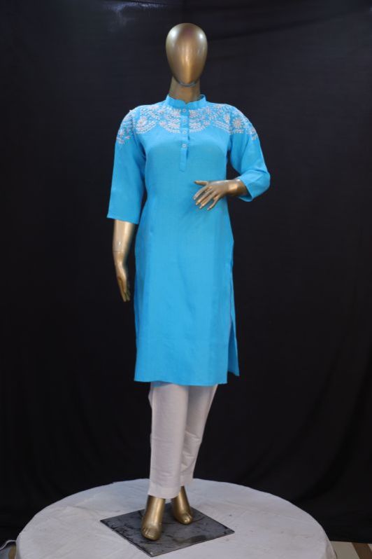 36IN41 Ladies Linen Kurta