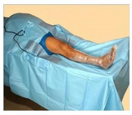 Non-Woven Disposable Knee O Drape, Size : 240 x 340 cm