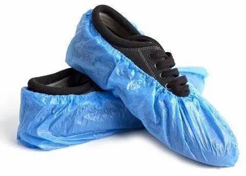 Plastic Plain Disposable Shoe Cover, Size : UNIVERSAL
