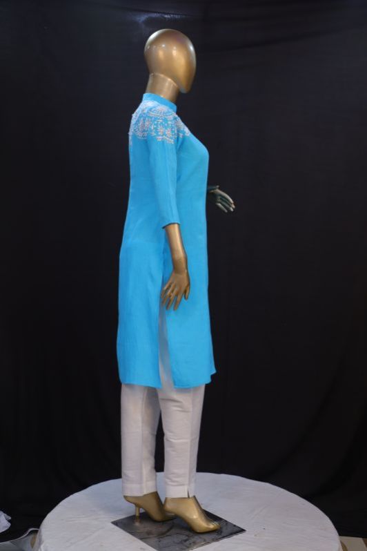 36IN41 Ladies Linen Kurta