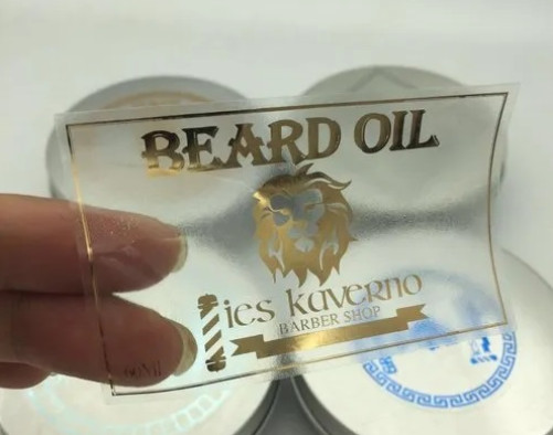 Foil Stamping Labels, Packaging Type : Roll