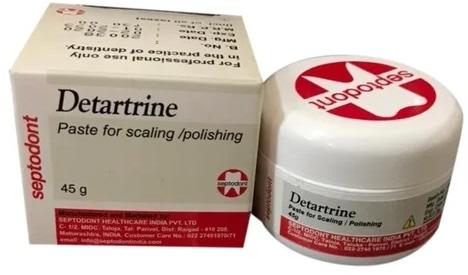 Septodont Detartrine Dental Paste, Packaging Type : Box