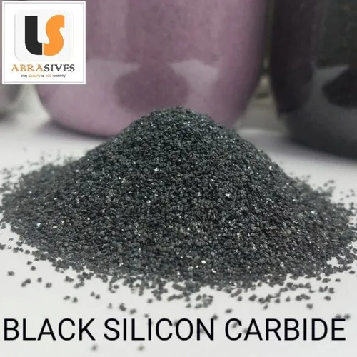 Black Silicon Carbide, Packaging Size : 25 KG or 50 KG at Rs 100 / Kilogram