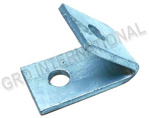 Metal Polished Single Hole L-Bracket, for Fittings, Feature : Corrosion Resistance, High Quality