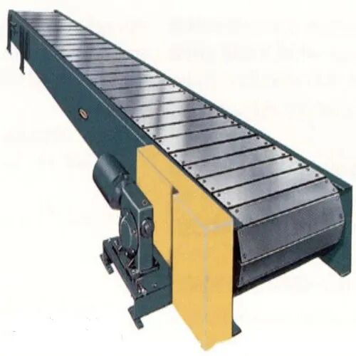 Slat Chain Conveyors, Length : 10-20 feet