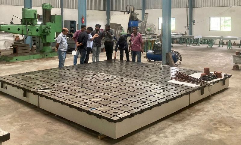 Polished cast iron floor plate, for Industrial, Certification : ISO