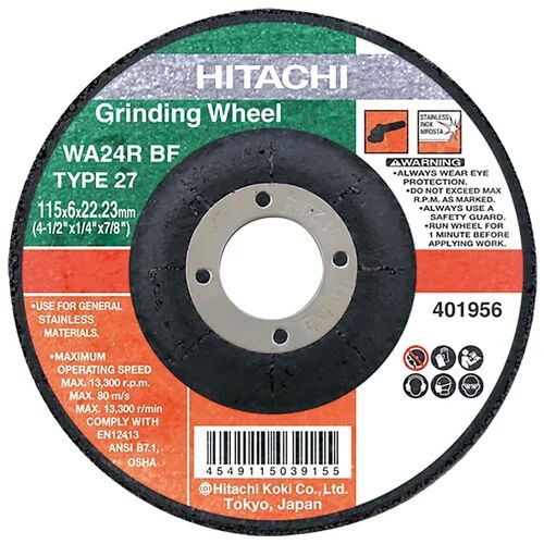 Round  Hitachi Grinding Wheels