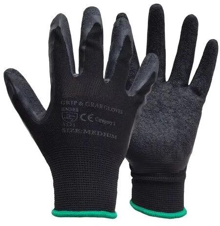 Canvas Safety Work Gloves, Gender : Unisex