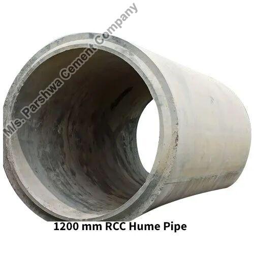 Round 1200 MM RCC Hume Pipe, Color : Grey
