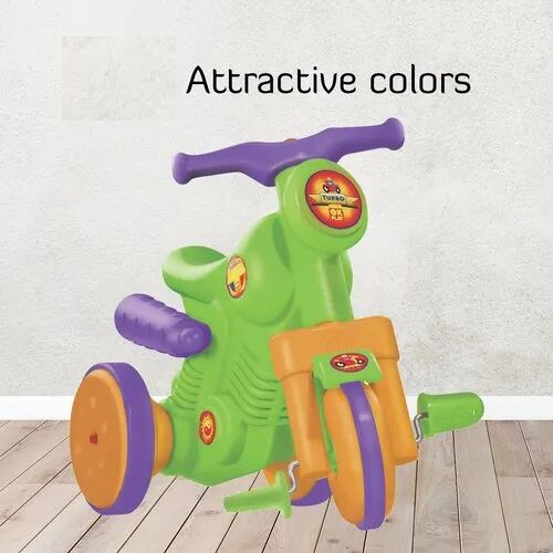 Plastic Kids Bike, Color : Parrot Green