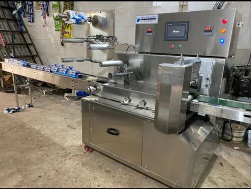 Automatic Horizontal Flow Wrapping Machine, for Soap, Chocolate, Candy, Chikki, Papad, Voltage : 230 V