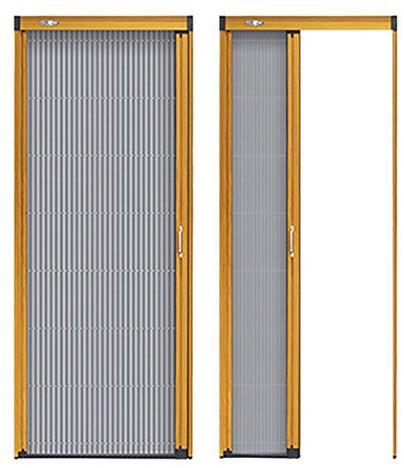 Barrier Free Mesh Door