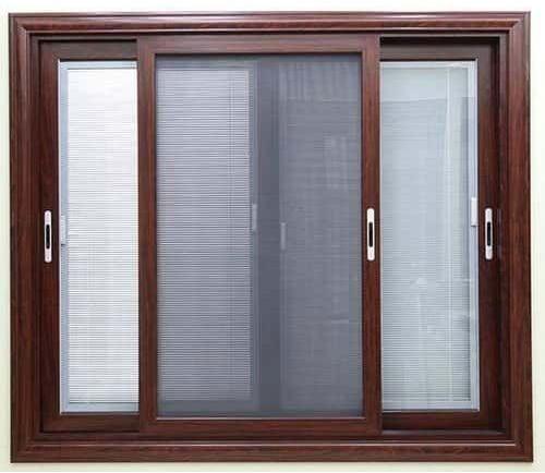 White Sliding Type Window Mosquito Net