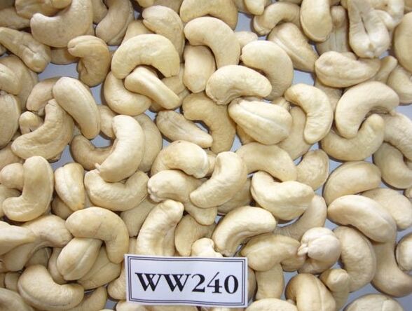 WW240 Cashew Nuts, Packaging Size : 5kg