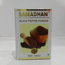 Natural Samadhan Black Paper Powder, Packaging Type : Plastic Pouch