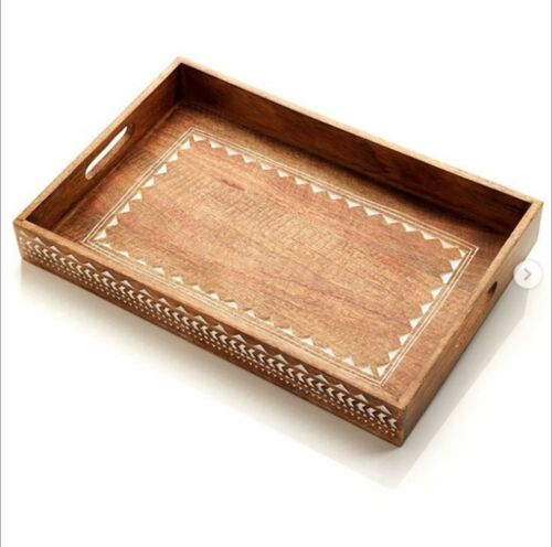 Rectangle Polished Wooden Mop Tray, for Homes, Hotels, Restaurants, Feature : Unmatched Quality, Durable