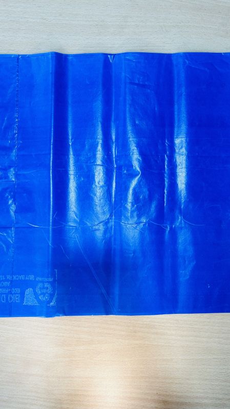 Blue Biodegradable Garbage Bag