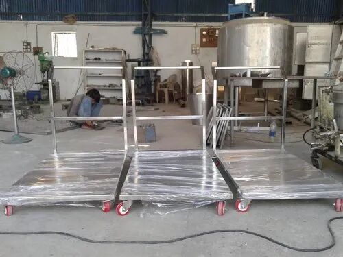 RECTANGLE / SQUARE / ROUND Stainless Steel Platform Trolley