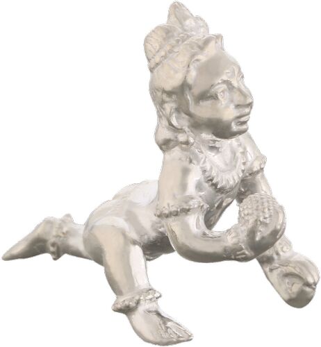 Osasbazaar Silver Bal Gopal Idol, for Religious Use Gifting