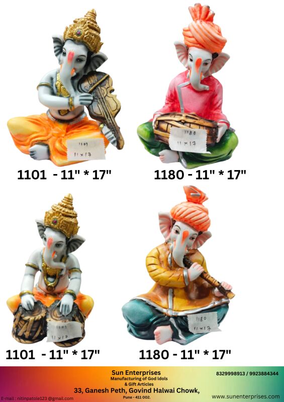 lord ganesha fiber statue by Sun Enterprises, lord ganesha fiber statue