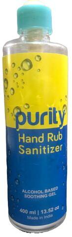 Hand Rub Sanitizer, Certificate : FDA Certified