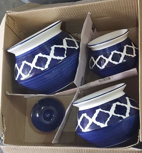 Ceramic Handicraft Khurja, Color : White