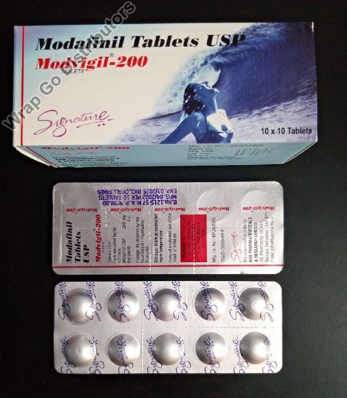 Modvigil 200mg Tablets, Type Of Medicines : Allopathic