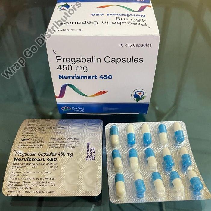 Powder Nervismart-450 Capsules, Packaging Type : Packet